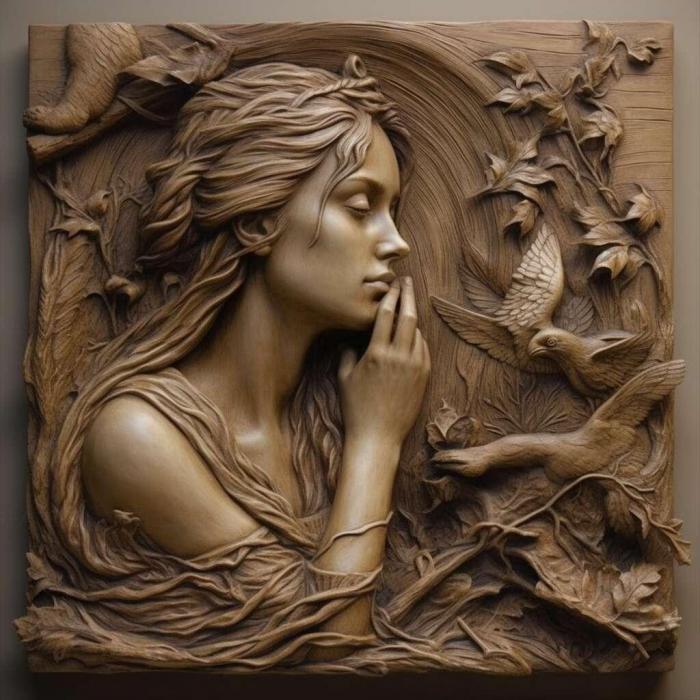 نموذج ثلاثي الأبعاد لآلة CNC 3D Art 